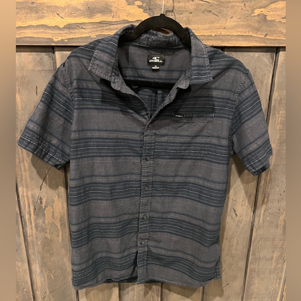 O’Neill button down shirt men’s striped